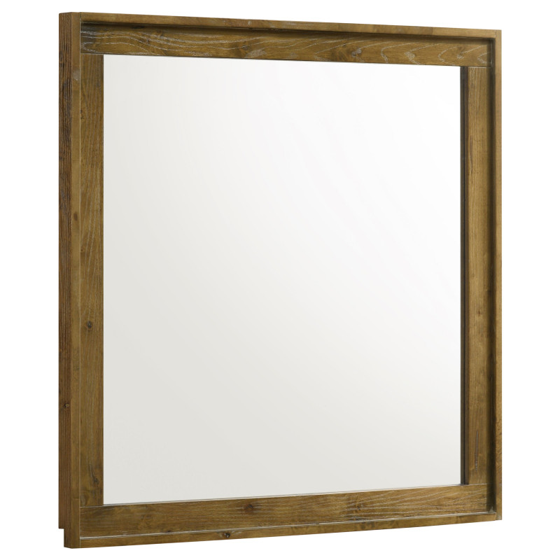 222974 Henderson Dresser Mirror Medium Oak