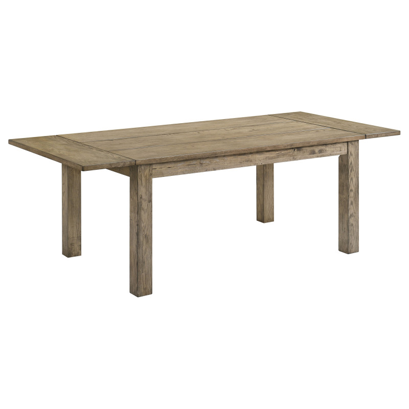 192921 Cardova 87-inch Solid Wood Extension Dining Table Vineyard Oak