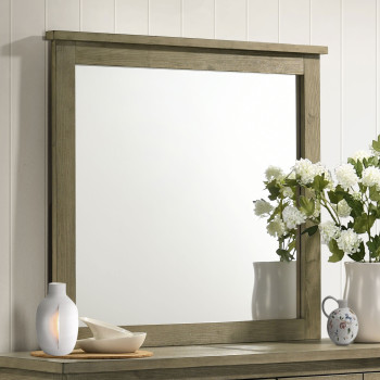 207534 Hazlewood Dresser Mirror Vineyard Oak
