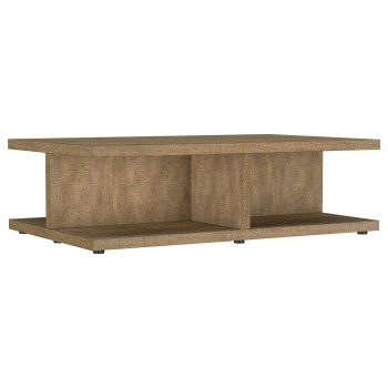 706178 Cortona Square Engineered Wood Cocktail Coffee Table Mango