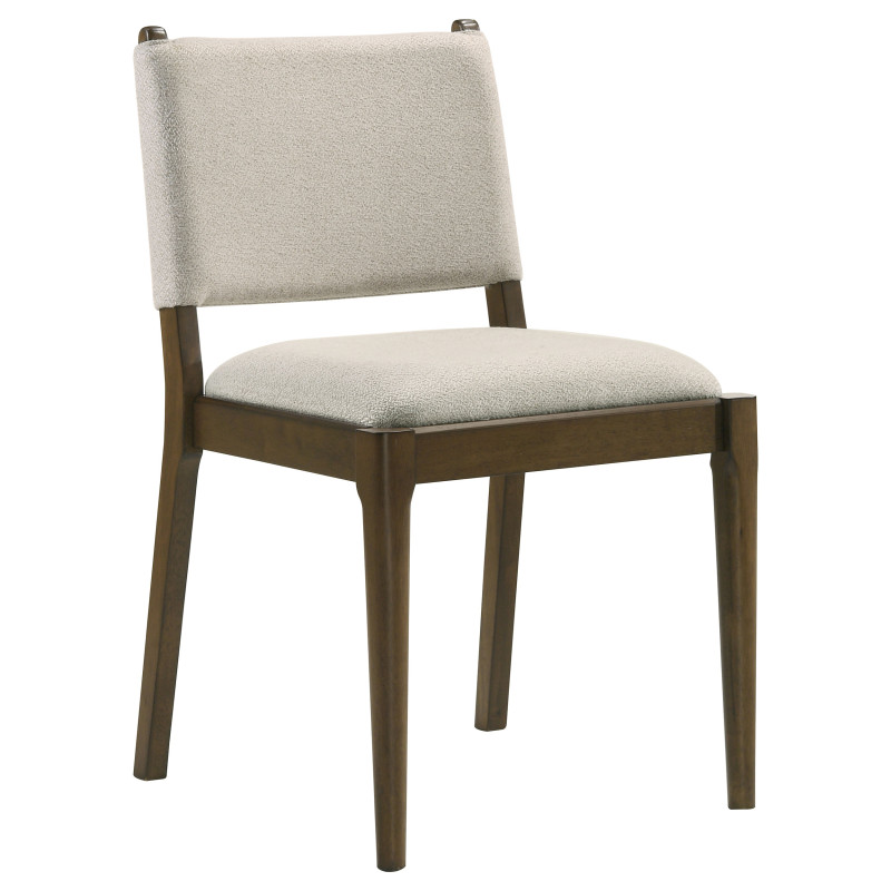 193662 Ottowa Upholstered Dining Side Chair Brown