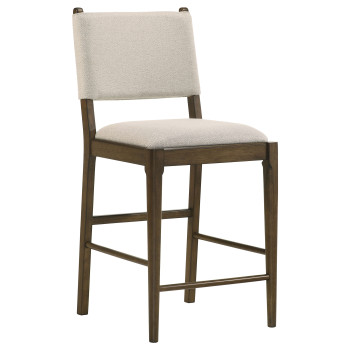 193669 Ottowa Upholstered Counter Side Chair Brown