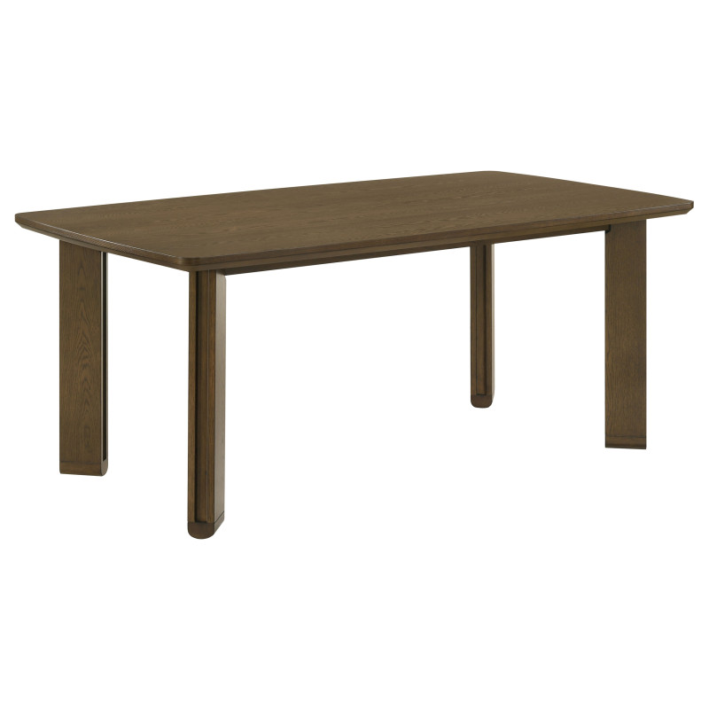 193661 Ottowa 71-inch Rectangular Wood Dining Table Brown