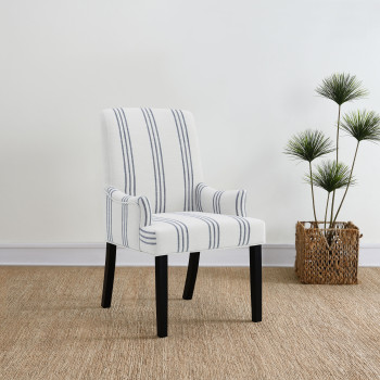 121783 Herran Upholstered Arm Chair Beige