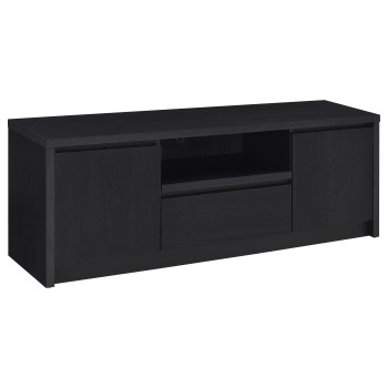 706222 Winfield 60-inch 2-door TV Stand Media Console Black