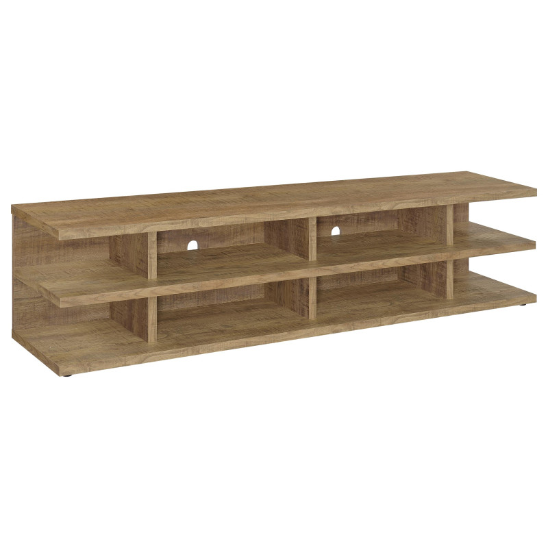 710543 Cartmill 78-inch 2-tier TV Stand Media Console Mango