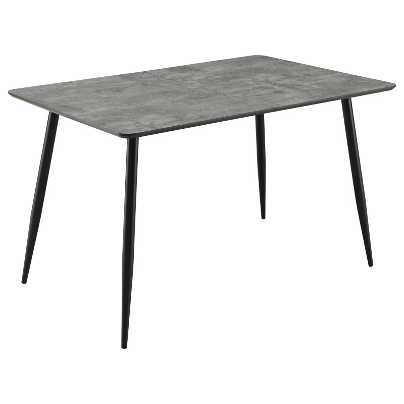 109391 Horizon 63-inch Butterfly Leaf Extension Dining Table Grey
