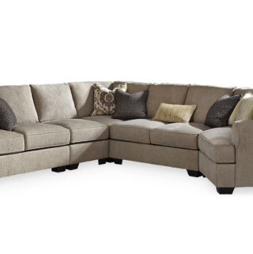 39122S5 Pantomine 5-Piece Sectional with Cuddler
