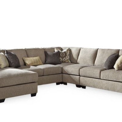 39122S1 Pantomine 5-Piece Sectional with Chaise