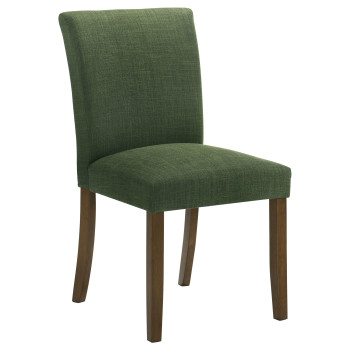 106378 Cantley Upholstered Dining Side Chair Green