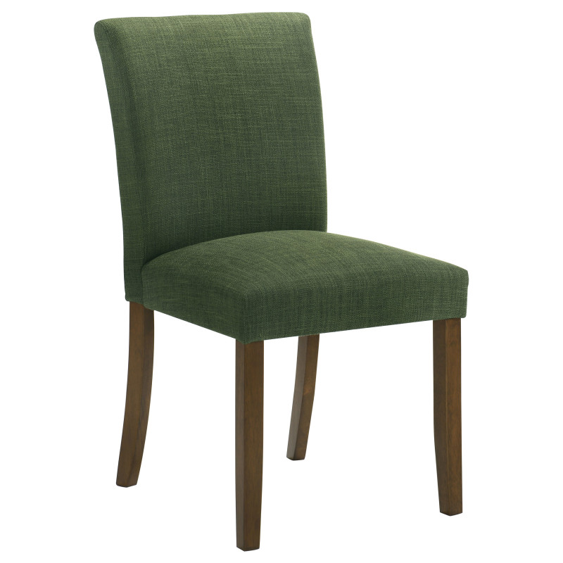 106378 Cantley Upholstered Dining Side Chair Green