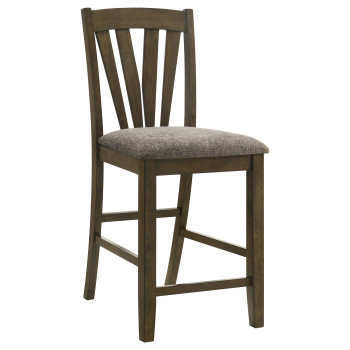 109179 Canfield Counter Height Dining Side Chair Brown