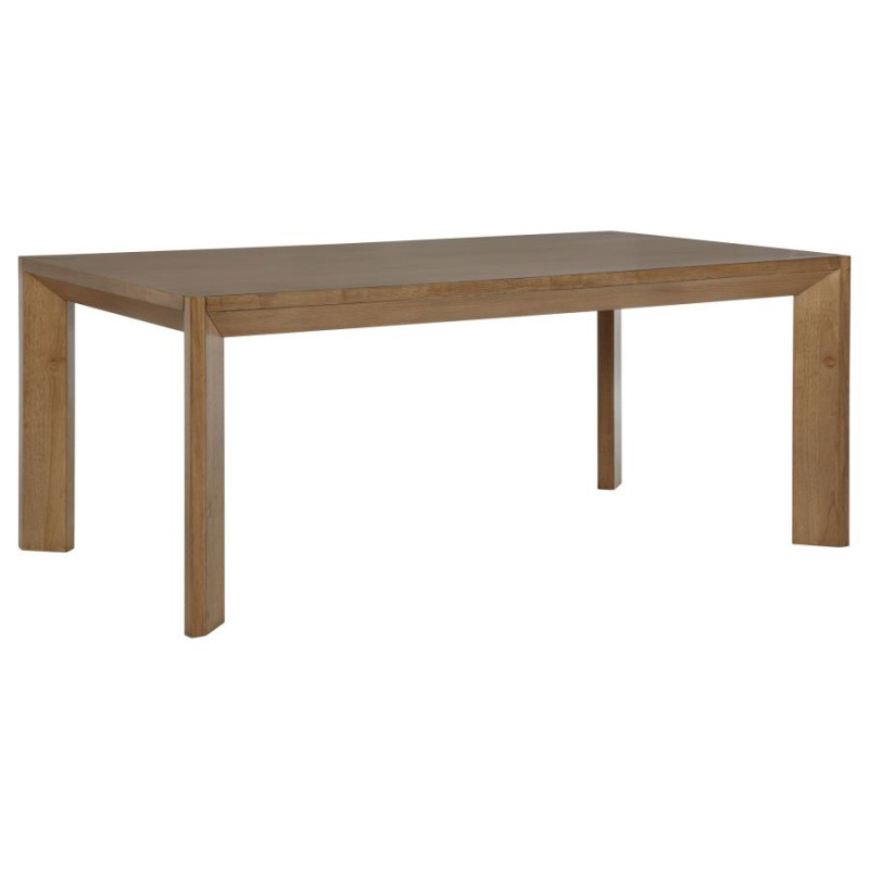 109101 Bruner 72-inch Rectangular Wood Dining Table Natural Brown