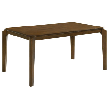 108921 Almonte 59-inch Rectangular Wood Dining Table Dark Brown