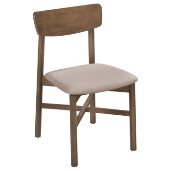 108562 Parkridge Dining Side Chair Natural Walnut