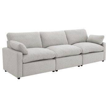 609561P Collins Modular Power Sofa Grey