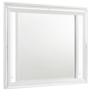 224964 Marmore LED Dresser Mirror White