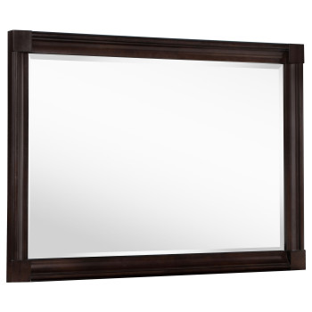 223634 Andover Dresser Mirror Dark Oak