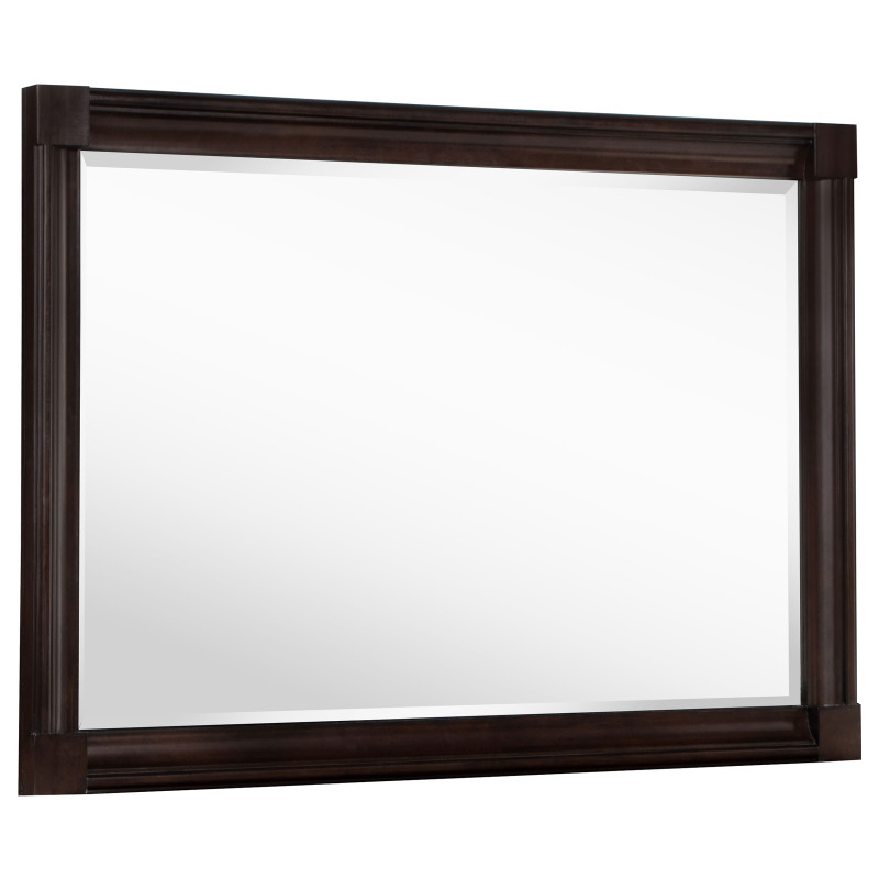 223634 Andover Dresser Mirror Dark Oak