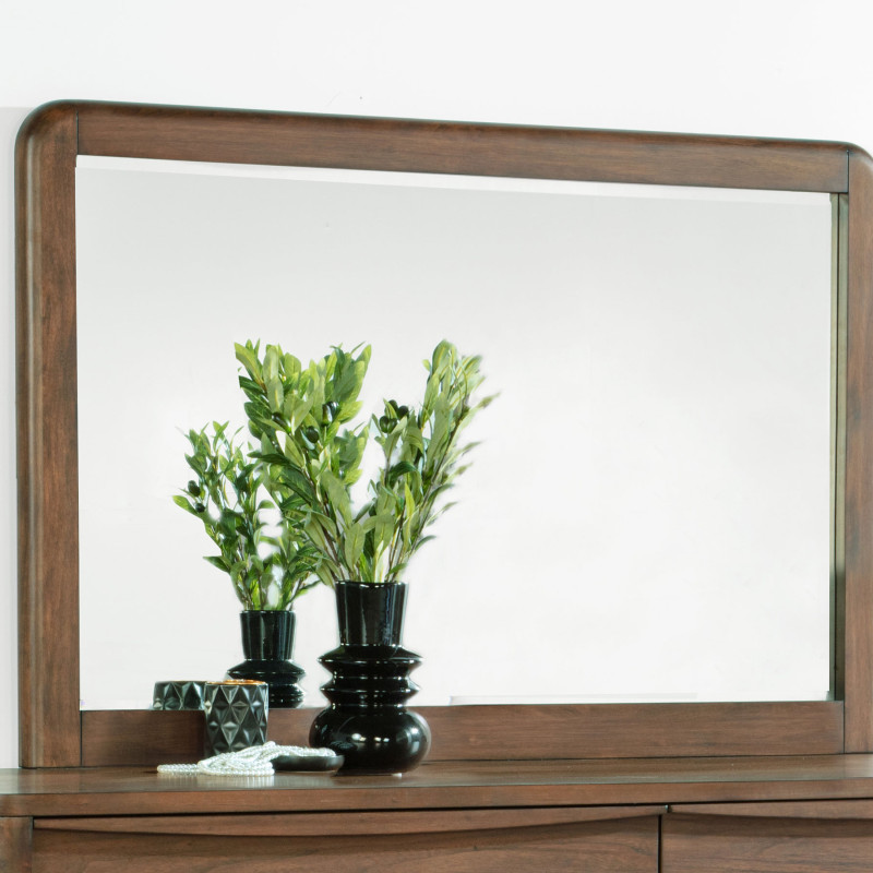 223324 Maderia Dresser Mirror Walnut