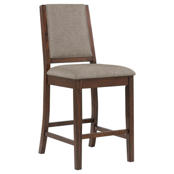 108889 Patterson Upholstered Counter Chair Mango Oak