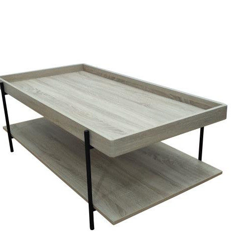 710308 Fallon Rectangular Engineered Wood Coffee Table Light Brown