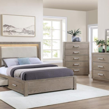 224850KE-S4 EASTERN KING BED 4 PC SET