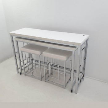 182714 4 PC COUNTER HT DINING SET