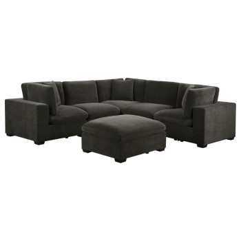 551464-SET MODULAR SECTIONAL 6 PC SET