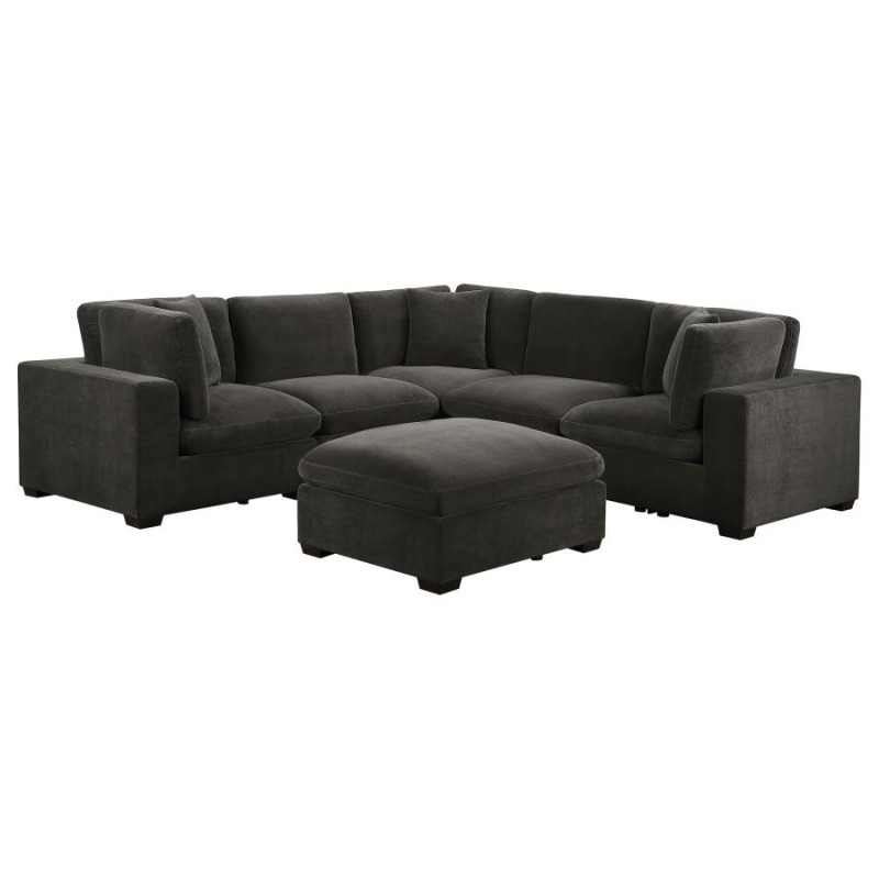 551464-SET MODULAR SECTIONAL 6 PC SET