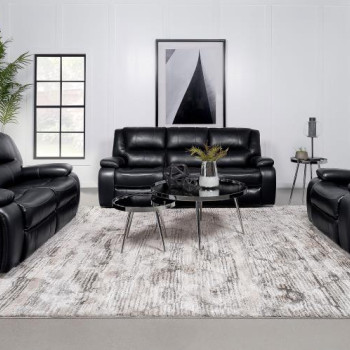 610244-S3 3PC SETS MOTION SOFA + LOVESEAT + GLIDER RECLINER
