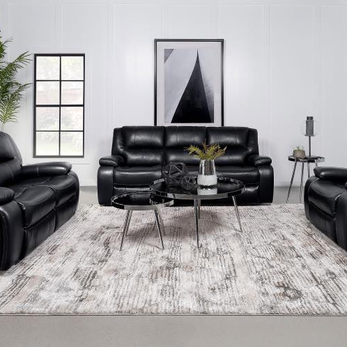 610244-S3 3PC SETS MOTION SOFA + LOVESEAT + GLIDER RECLINER