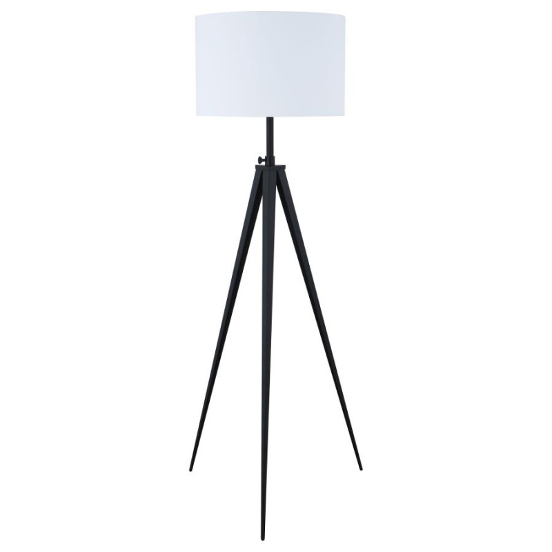 920074 Harrington Tripod Legs Floor Lamp White And Black