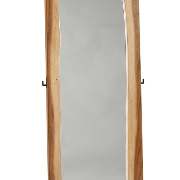 223256 Winslow Standing Mirror Smokey Walnut and Coffee Bean