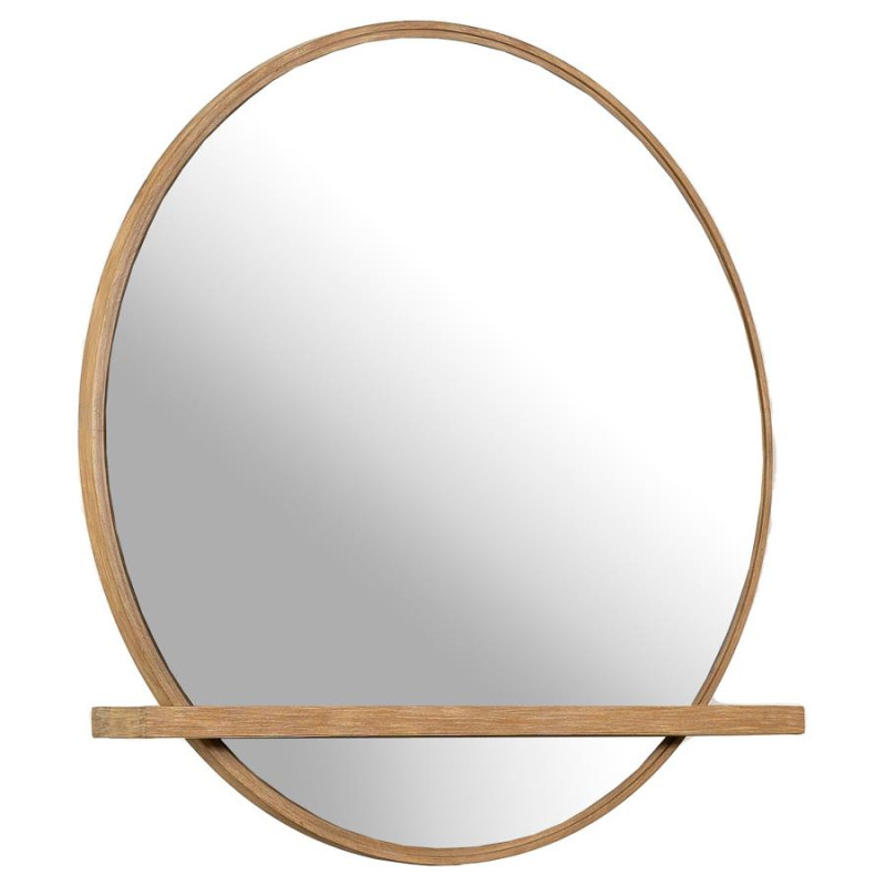 224304 Arini Round Dresser Mirror Sand Wash