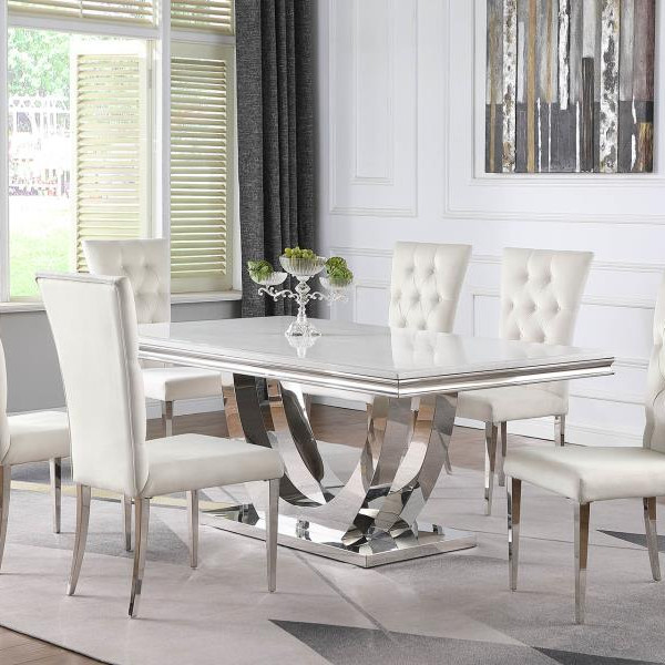 111101-S5W DINING TABLE 5 PC SET