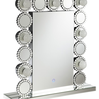 961624 Rectangular Table Mirror With LED Lighting Mirror