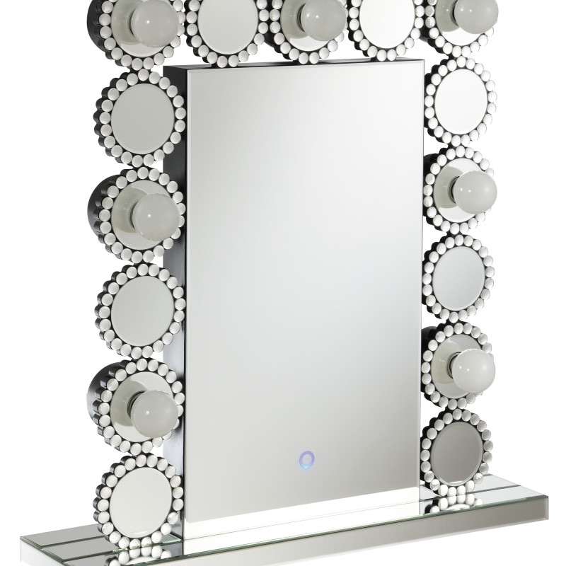 961624 Rectangular Table Mirror With LED Lighting Mirror