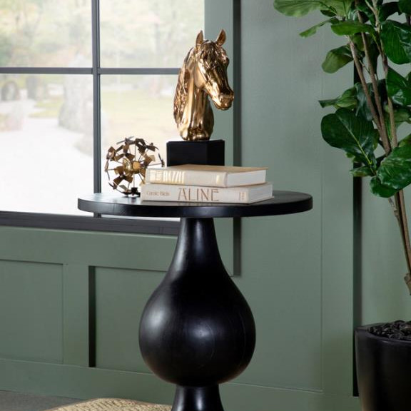 915108 Round Pedestal Accent Table