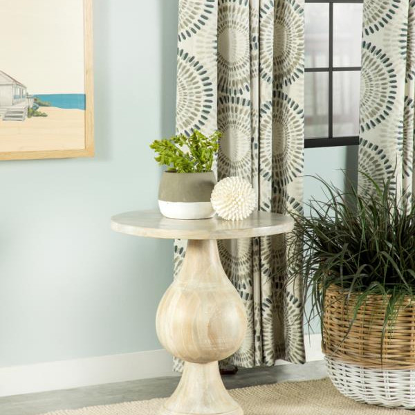 915107 Round Pedestal Accent Table