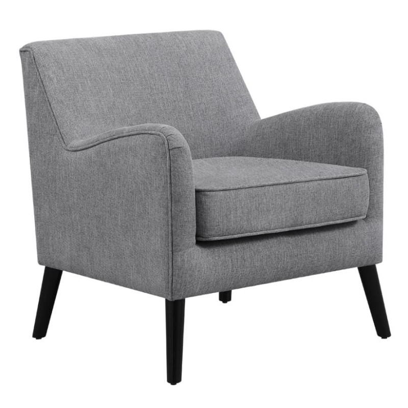 909475 Upholstered Accent Chair with Reversible Seat Cushion