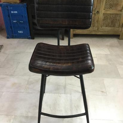 110659 Partridge Upholstered Counter Height Stools with Footrest