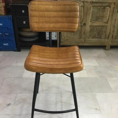 110649 Partridge Upholstered Counter Height Stools with Footrest