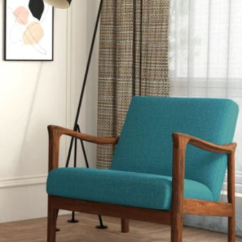 RT641A-TUR Zephyr Lounge Chair (Turquoise)