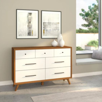 999-03 Flynn Dresser, Acorn/White