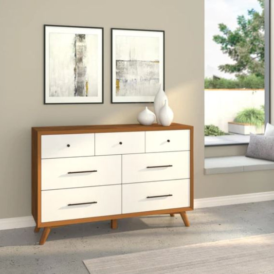 999-03 Flynn Dresser, Acorn/White