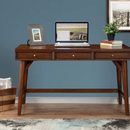 966WAL-66 Flynn Large Desk, Walnut