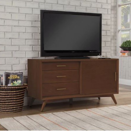 966WAL-15 Flynn Small TV Console, Walnut