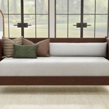 966WAL-09T Flynn Day Bed, Walnut