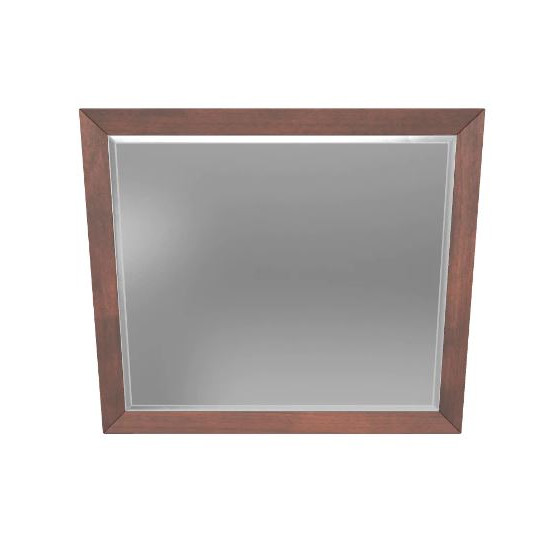 966WAL-06 Flynn Mirror, Walnut